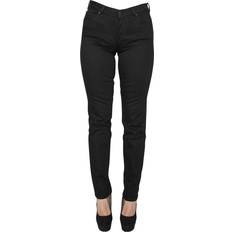 Lee Dam - Skinnjackor Byxor & Shorts Lee Marion Straight Jeans - Black Rinse