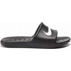 Nike 33 Tofflor Nike Kawa Shower PS/GS - Black/White