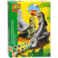 Dinosaurier Pyssellådor SES Creative Casting & Painting T-Rex 01283