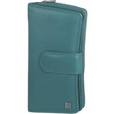 Greenburry Spongy Nappa Leather Ladies Wallet - Petrol