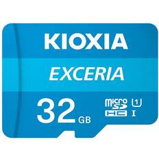 32 GB - USB 3.2 (Gen 1) Minneskort & USB-minnen Kioxia Exceria microSDHC Class 10 UHS-I U1 32GB