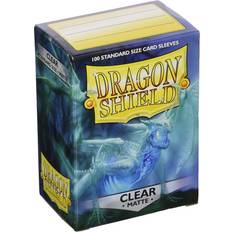Tillbehör för sällskapsspel Dragon Shield Clear Matte 100 Standard Sleeves