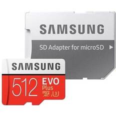 Samsung 512 GB - microSDXC Minneskort Samsung Evo Plus 2020 microSDXC MC512HA Class 10 UHS-I U3 512GB