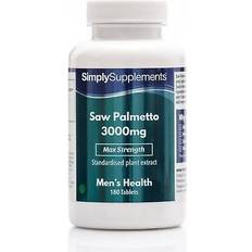 Simply Supplements Saw Palmetto 3000mg 180 st