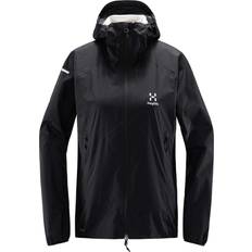 Haglöfs Dam - XXS Jackor Haglöfs L.I.M Proof Multi Jacket Women - True Black