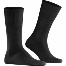 Falke Herr - Ull Strumpor Falke Airport Men Socks - Black