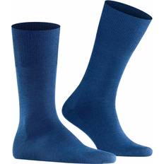 Falke Herr - Ull Strumpor Falke Airport Men Socks - Royal Blue