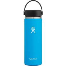 Med handtag - Rostfritt stål Vattenflaskor Hydro Flask Wide Mouth Vattenflaska 0.591L