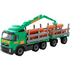 Volvo Truck with Timber & Crane