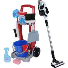 Klein Cleaning Trolley with Vacuum Cleaner 6096