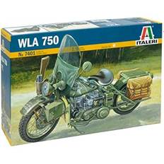 Italeri Motorcyklar Modellsatser Italeri WLA 750 US Military Motorcycle 1:9