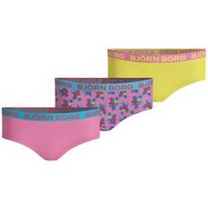 Björn Borg Paradise Mini Hipster 3-pack - Rosa/Gul