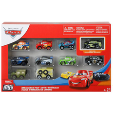 Mattel Leksaksfordon Mattel Disney Pixar Cars Mini Racers 10 Pack