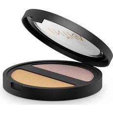 Inika Pressed Mineral Eye Shadow Duo Gold Oyster