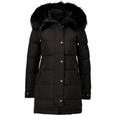 Hollies M Kläder Hollies Subway Jacket - Black/Black (Real Fur)