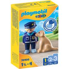 Playmobil Hundar Figurer Playmobil Police Officer with Dog 70408