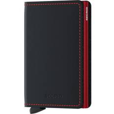 Secrid Portfolio Slimwallet - Matte Black/Red