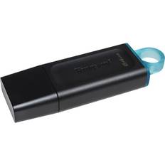 UHS-I - USB Type-A Minneskort & USB-minnen Kingston USB 3.2 DataTraveler Exodia 64GB