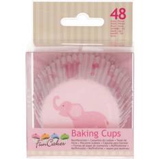 Funcakes Baby Girl Muffinsform 5 cm