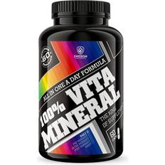 D-vitaminer - Hjärtan Kosttillskott Swedish Supplements 100% Vita-Mineral 60 st