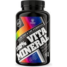 D-vitaminer - Hjärtan Kosttillskott Swedish Supplements 100% Vita-Mineral 60 st