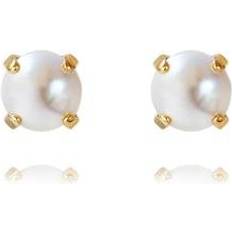 Caroline Svedbom Pärlor Örhängen Caroline Svedbom Classic Earrings - Gold/Pearl