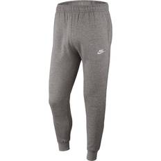 Nike Byxor Nike Sportswear Club Fleece Joggers - Charcoal Heather/Anthracite/White