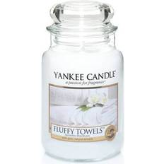 Inredningsdetaljer Yankee Candle Fluffy Towels Large Doftljus 623g