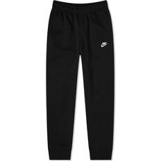 Bomull - Unisex Byxor & Shorts Nike Sportswear Club Fleece Joggers - Black/White