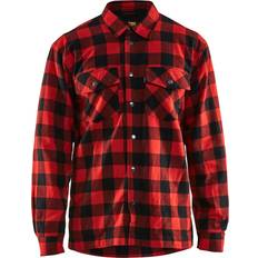 XL Skjortor Blåkläder Lined Flannel Shirt - Red/Black