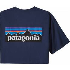 Patagonia Herr T-shirts & Linnen Patagonia P-6 Logo Responsibili-T-shirt - Classic Navy
