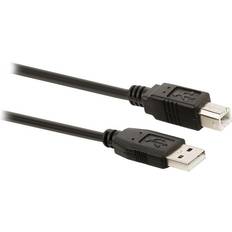 Valueline USB-kabel Kablar Valueline CCA USB A - USB B 2.0 2m