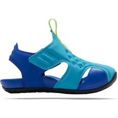 Nike Läderimitation Sandaler Nike Sunray Protect 2 TD - Oracle Aqua/Ghost Green/Hyper Blue/Black