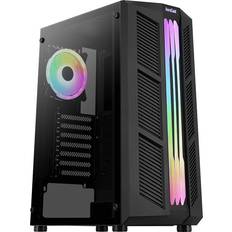 AeroCool ATX - Midi Tower (ATX) Datorchassin AeroCool Prime ARGB Tempered Glass