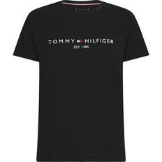 Tommy Hilfiger T-shirts & Linnen Tommy Hilfiger Logo T-shirt - Jet Black