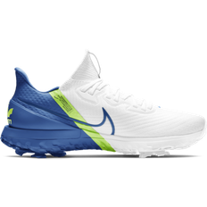 Nike 13.5 - Unisex Golfskor Nike Air Zoom Infinity Tour - White/Volt/Baseball Blue