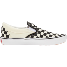 Checkerboard vans Vans ComfyCush Slip-On (Classic) - Black/White