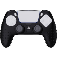 Piranha Spelkontrolldekaler Piranha PS5 Controller Protective Skin- Black