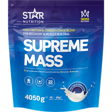 L-Metionin Gainers Star Nutrition Supreme Mass Vanilla 4.05kg 1 st