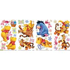 Blåa - Nalle Puh Barnrum Disney Winnie the Pooh Wall Sticker