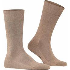 Falke Herr - Ull Strumpor Falke Airport Men Socks - Nutmeg Mel