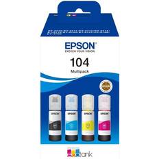 Epson Cyan Bläck & Toner Epson 104 (Multipack)