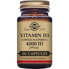 Solgar D-vitaminer Vitaminer & Mineraler Solgar Vitamin D3 4000 IU 60 st