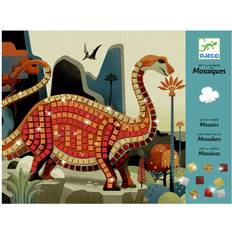 Dinosaurier Pyssellådor Djeco Creative Mosaic Dinosaurs