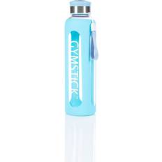 BPA-fritt - Stål Servering Gymstick Glass Vattenflaska 0.6L