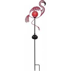 Inbyggd strömbrytare Markbelysning Star Trading Flamingo Markbelysning 80cm