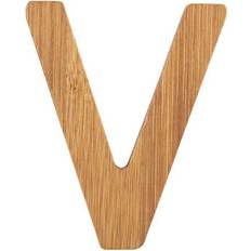 Small Foot ABC Bamboo Letter V