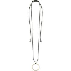Thomas Sabo Little Secret Circle Necklace - Gold/Grey