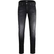 Jack & Jones Herr - Svarta - W28 Jeans Jack & Jones Glenn Icon 557 50SPS Slim Fit Jeans - Black/Black Denim