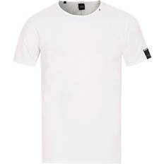 Replay T-shirts & Linnen Replay Raw Cut Cotton T-shirt - White